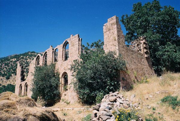 Seyyid Sıddık'ın Nehri'deki muhteşem konağının kalıntıları...
